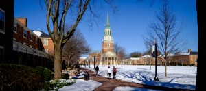 Wake Forest digs out after the first major snowstorm of the year, Sunday, January 24, 2016.